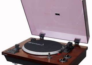 SANSUI、Bluetoothスピーカーを搭載したレコードプレーヤーを発売