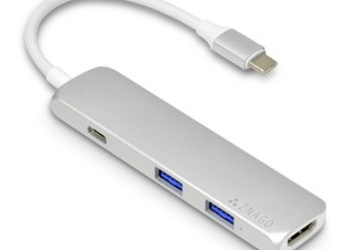 JTT、USB Type-C端子に各種の機器をつなぐためのマルチアダプタ「ZNAGO mini」を発売