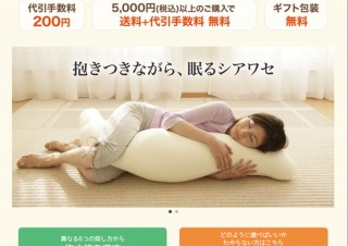 抱き枕専門Webショップ「抱き枕.com」リニューアル、グラフで視覚的に分かりやすく