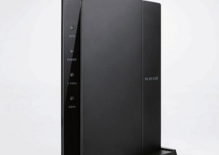 エレコム、デュアルバンド対応無線LANルーター「WRC-1167GEBK-S」を発売