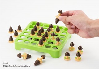 きのこたけのこ戦争は最終局面へ、トップ棋士が「はさみ将棋・四目並べ・オセロ」で優劣決定