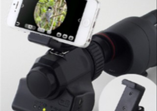 望遠鏡の映像をスマホやタブレットで見られる「WIFI接続望遠鏡アダプタ」