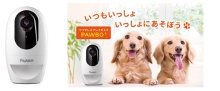 日本エイサー、スマホを使ってペットに話しかけられるワイヤレスカメラ「PAWBO+」を発売