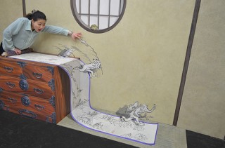 体験型アート施設「東京トリックアート迷宮館」が華やかな江戸の彩をコンセプトにリニューアル