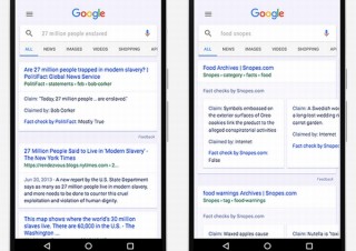 Google、偽ニュース対策「ファクトチェック」ラベルの表示範囲を拡大へ