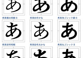 フォントワークス、大日本印刷のオリジナル書体「秀英体」のLETSでの提供を7月から開始