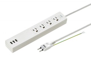 サンワサプライ、スマホなどを充電できる3つのUSBポートが付いた機能的な電源タップを発売