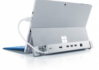 サンワ、HDMIやLANポートを増設できるSurface用ドッキングステーションを発売