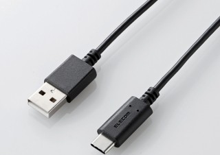 エレコム、3Aでの充電が可能なType-C端子搭載USB2.0ケーブルを発売