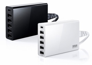 サンワサプライ、Type-Cポートを備えたUSB充電器を発売