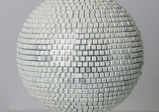 使用しなくなったものを主な素材としたアートを募集している「リサイクルアート展2017」