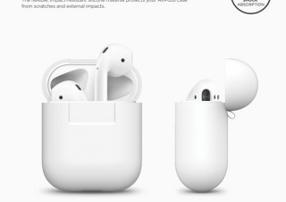 サンクチュアリから、ワイヤレスイヤホン「AirPods」用ケースカバー登場