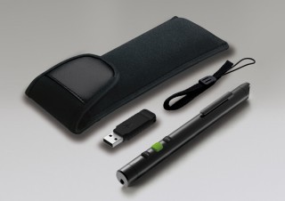 コクヨ、業界最長！約60時間照射可能なグリーンレーザーポインターを発売