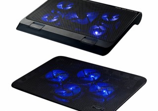 サンワ、静音ファンを搭載したUSBハブ付きノートPCクーラーを発売