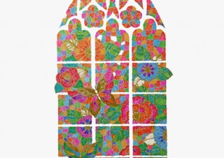 色鮮やかなボールペンイラストを描く藤原かおる氏の初個展「不思議の庭と、花と恋と。」