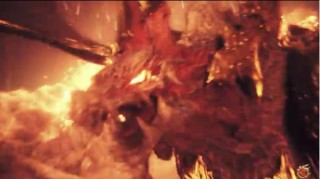 横浜にバハムート現る！インターコンチの壁面で高さ日本一のプロジェクションマッピング上映