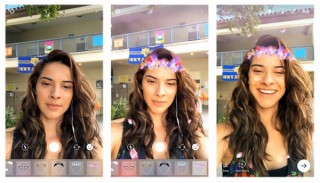 Instagram、顔フィルターや逆再生動画撮影などの新機能追加