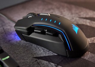 リンクス、解像度が最大16000dpiのCORSAIR製ゲーミングマウス「GLAIVE RGB」を発売