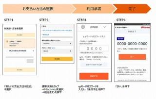 ドコモ、Amazonでの買い物の代金を携帯電話料金と合算できる「ドコモ ケータイ払い」発表