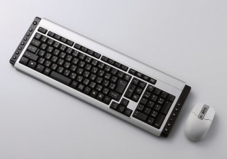 ワイヤレスのキーボード＆マウスのセットモデル