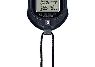 カシオ、計測したタイムをiPhoneに転送できるBluetooth搭載ストップウォッチを発売