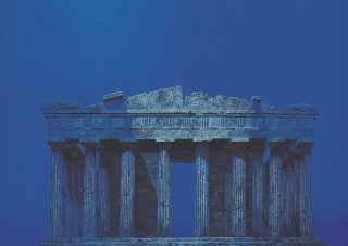 阪急百貨店の年賀状の原画の展示や創作の秘密に迫るアトリエ再現も！画家の村居正之氏の作品展