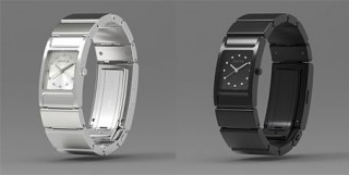 ソニー、長方形型でアナログ時計を採用した「wena wrist」新モデルを発売
