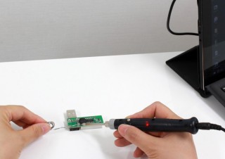 上海問屋、USBに接続して15秒で使えるハンダごてを発売