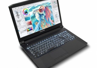 FRONTIER、「CLIP STUDIO PAINT」推奨15.6型ノートPCを発売