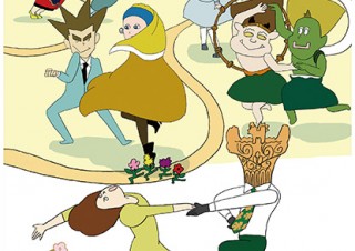 世界の美術を歌とアニメで紹介する番組「びじゅチューン！」のグッズフェアが銀座ロフトで開催