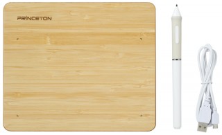 プリンストン、天板に天然素材を使用したペンタブレット「WoodPad」を発売