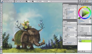 コーレル、定番デジタルペイントソフトの最新版「Corel Painter 2018」を発売