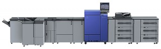 コニカミノルタがデジタル印刷システムのカラー最上位機種「AccurioPress C6100シリーズ」を発売