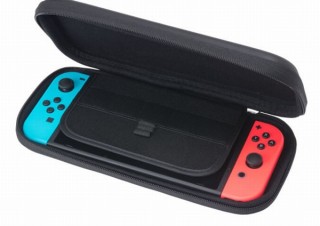サイバーガジェット、Joy-Con搭載のニンテンドースイッチをすっぽり収めるセミハードケース発売