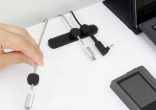 上海問屋、ごちゃごちゃしがちなケーブルをマグネットですっきり整理する「ケーブルクリップ」発売