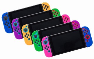 ニンテンドースイッチをもっとカラフルに、5色30通りの配色が楽しめる「シリコングリップカバー」