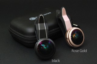 PREMIUM GEAR、クリップタイプのスマホ用魚眼レンズを発売