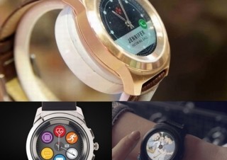 丸型カラーディスプレイに本物の針を取り付けたハイブリッドスマートウォッチ「ZeTime」
