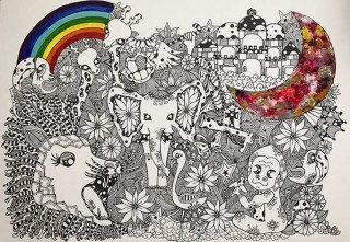 ノーマライゼーションをテーマに活動する画家Satoly氏の初個展「Satoly Art World展」