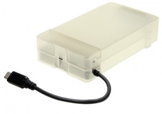 上海問屋、SATA接続のHDDを手軽にUSB Type-C接続の外付け仕様に変えるケースを発売