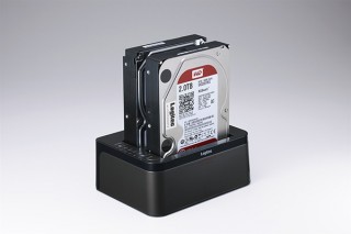 ロジテックINA、パソコンなしでもHDDやSSDの内容を丸ごとコピーできるデュプリケーターを発売