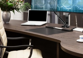 Loctek、ガス圧式で2画面設置が可能なモニターアームを発売