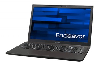 エプソン、ノートPCながらデスクトップ向けCPUを搭載した「Endeavor NJ6100E」を発売