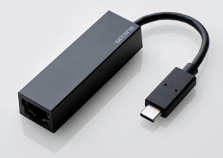 エレコム、USB3.1 Type-Cポート用の有線LANアダプターを発売