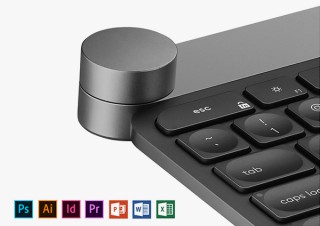ロジクール、Adobe CCの操作にも便利な新発想のキーボード「KX1000s」を発売