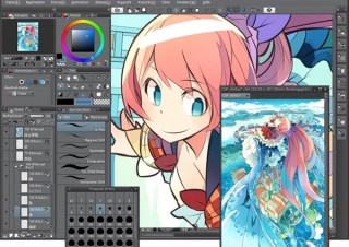 「CLIP STUDIO PAINT」が無償アップデータを公開！OS X 10.9での動作保証は終了