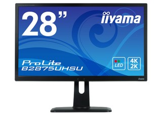 iiyama、4K UHD対応で動画などの表示が滑らかな28型ワイド液晶ディスプレイを発売