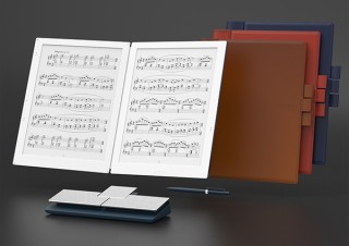 山野楽器で2画面電子ペーパーを搭載した楽譜専用端末「GVIDO」の店頭販売が間もなく開始