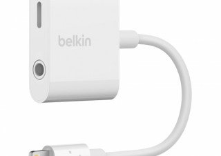 ベルキン、iPhone8/8 Plus/Xに対応した二股Lightningアダプターを発売