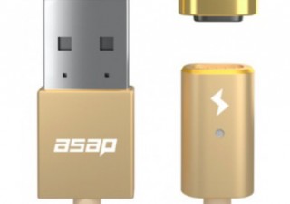 iPhoneとAndroid両対応のマグネット式充電ケーブル「asap X-Connect」が発売